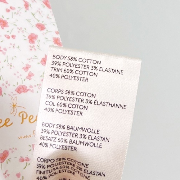 NWT Free People Escape Ribbed Tee in Tamarind Combo Gold - Picture 7 of 7